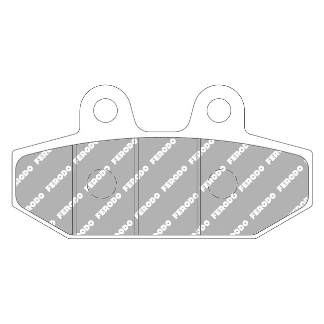 Ferodo, brake pads. Sintered ST-compound BRAKE PADS Ferodo