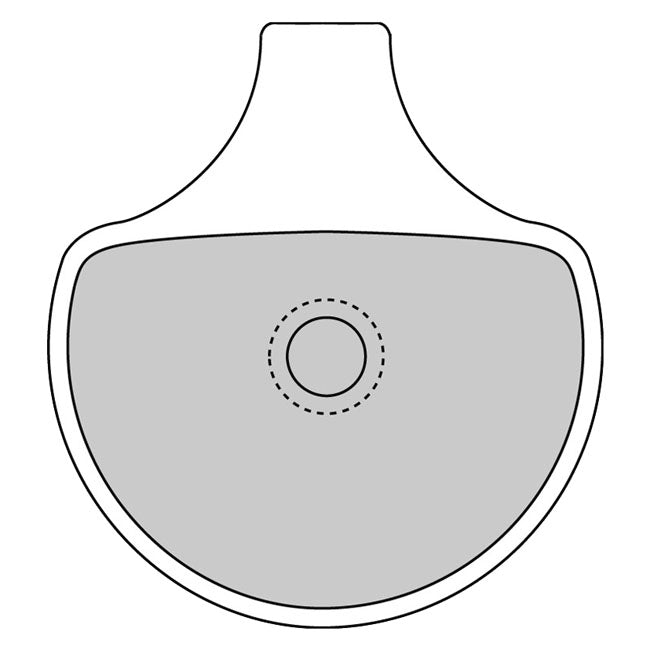 Ferodo, brake pads. Sintered ST-compound BRAKE PADS Ferodo