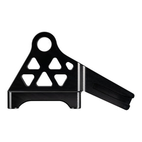 Accossato, M8 Softail rear brake caliper bracket. Black BRAKE CALIPER BRACKETS Accossato