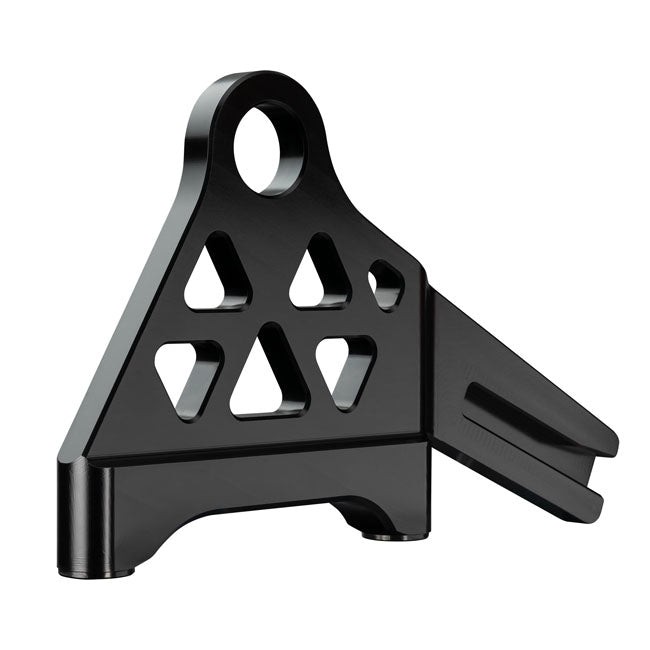 Accossato, M8 Softail rear brake caliper bracket. Black BRAKE CALIPER BRACKETS Accossato