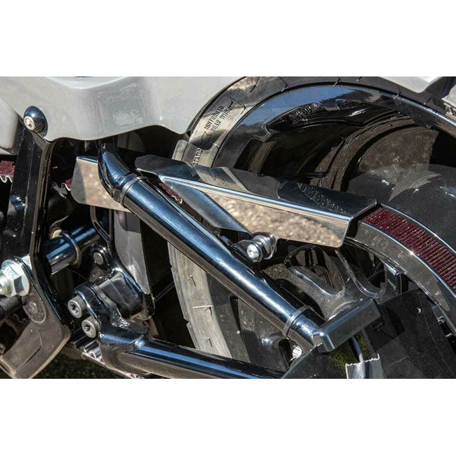 Rick''S Motorcycles, Belt Guard No Cut Out. Polished Belt Guards Rick's Motorcycles