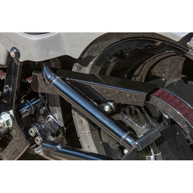 Rick''S Motorcycles, Belt Guard No Cut Out. Gloss Black Belt Guards Rick's Motorcycles