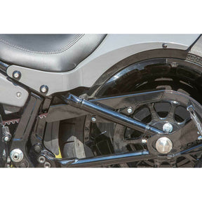 Rick''S Motorcycles, Belt Guard No Cut Out. Gloss Black Belt Guards Rick's Motorcycles