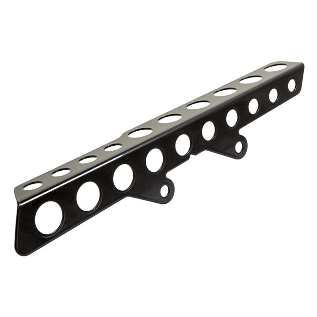 Rick''S Motorcycles, Belt Guard Round Holes. Gloss Black Belt Guards Rick's Motorcycles