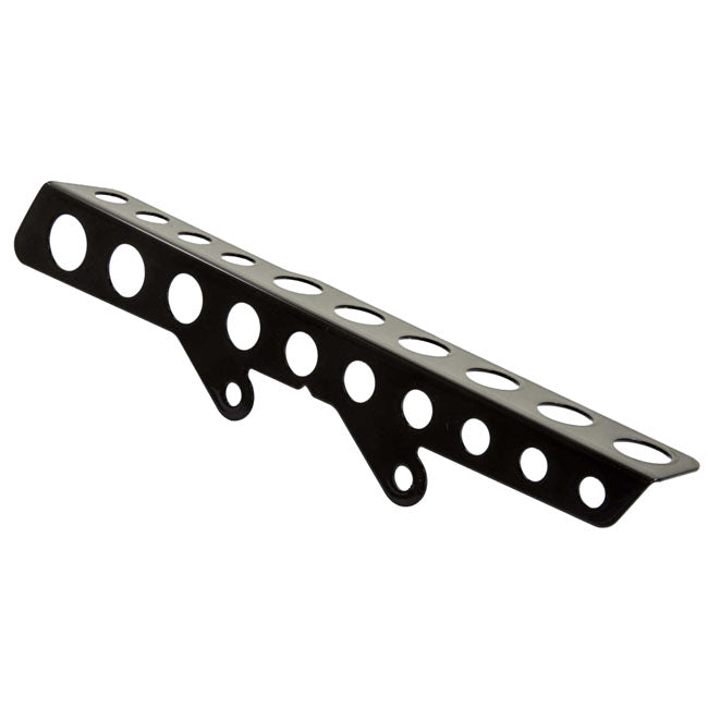 Rick''S Motorcycles, Belt Guard Round Holes. Gloss Black Belt Guards Rick's Motorcycles