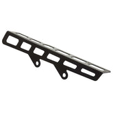 Rick''S Motorcycles, Belt Guard Square Holes. Gloss Black Belt Guards Rick's Motorcycles