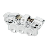 Arlen Ness, 6-p mono-block radial caliper. Left. Chrome BRAKE CALIPERS Arlen Ness