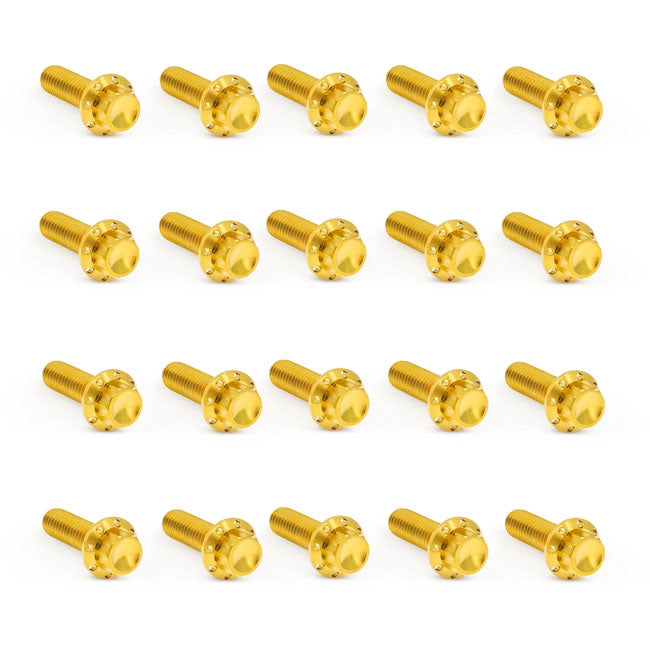 Arlen Ness Bolt Kit Titanium M8 17 Up Builders Fastener Sets Arlen Ness