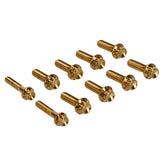 Arlen Ness, transm. side cover & trap door 12-point bolt kit BUILDERS FASTENER SETS Arlen Ness