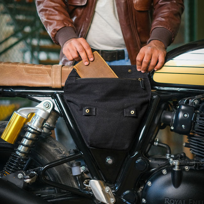 Trip Machine Renegade left side panel bag black BAGS Tripmachine