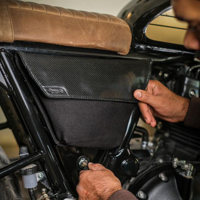 Trip Machine Renegade left side panel bag black BAGS Tripmachine