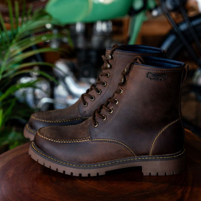 Trip Machine Moc-toe boots mocha BOOTS Tripmachine