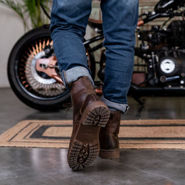 Trip Machine Moc-toe boots mocha BOOTS Tripmachine