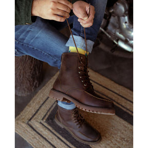 Trip Machine Moc-toe boots mocha BOOTS Tripmachine