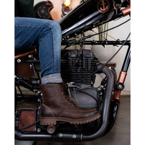 Trip Machine Moc-toe boots mocha BOOTS Tripmachine