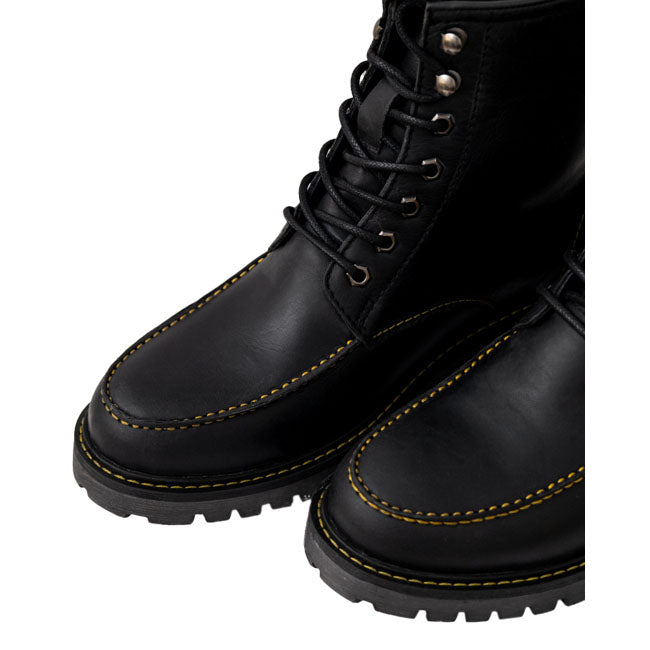 Trip Machine Moc-toe boots black BOOTS Tripmachine