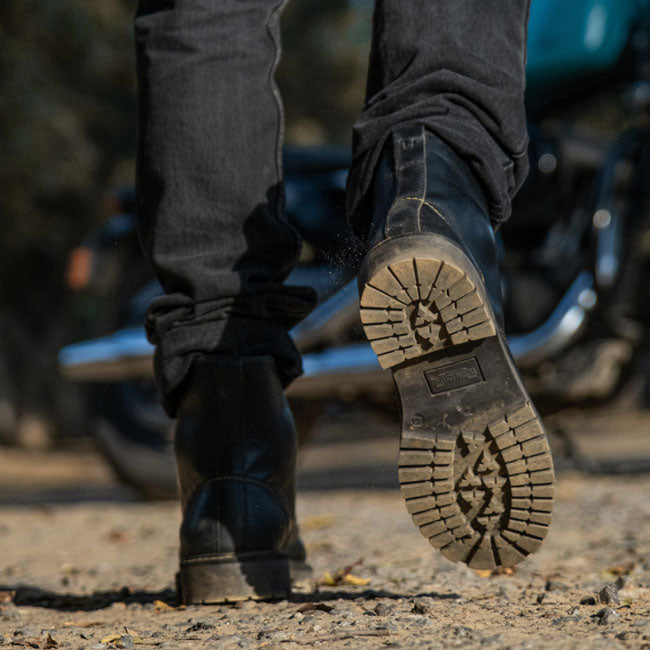 Trip Machine Moc-toe boots black BOOTS Tripmachine