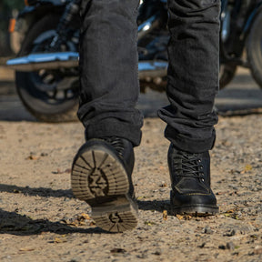 Trip Machine Moc-toe boots black BOOTS Tripmachine