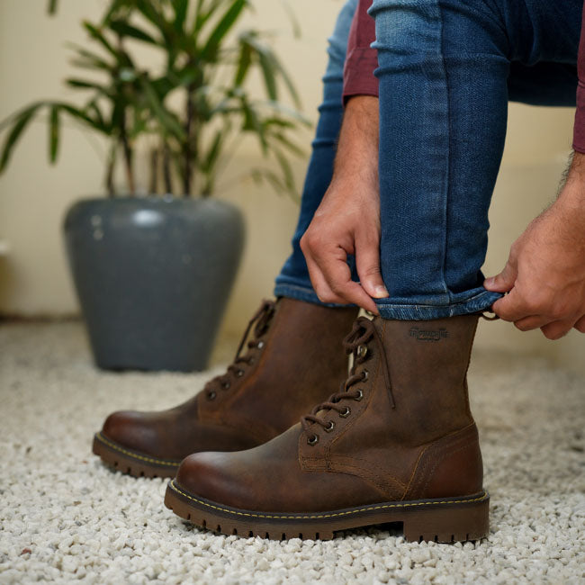 Trip Machine Derby boots Rusty wrangler BOOTS Tripmachine