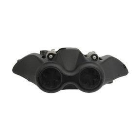 Accossato, 108mm monoblock radial brake caliper right. Black BRAKE CALIPERS Accossato