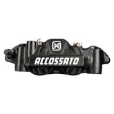 Accossato, 108mm Monoblock radial brake caliper left. Black BRAKE CALIPERS Accossato