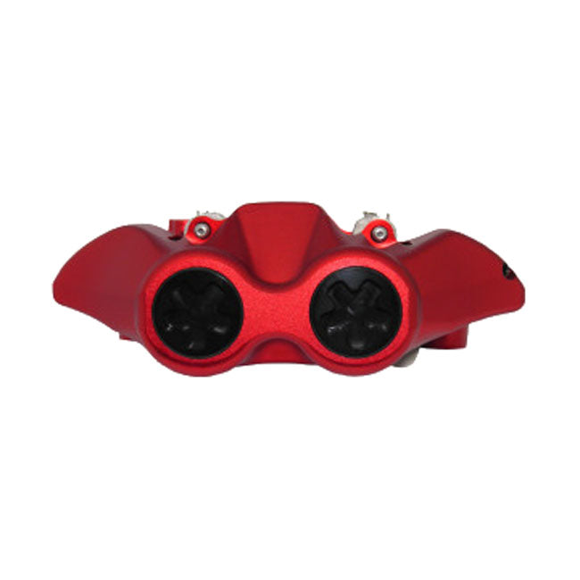 Accossato, 108mm Monoblock radial brake caliper right. Red BRAKE CALIPERS Accossato