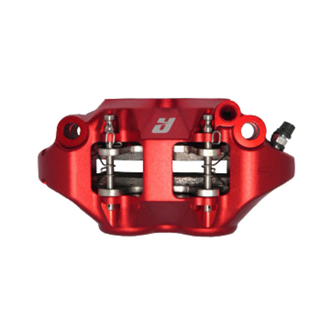 Accossato, 108mm Monoblock radial brake caliper left. Red BRAKE CALIPERS Accossato
