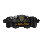 Accossato,108mm Monoblock radial brake caliper right. Black BRAKE CALIPERS Accossato