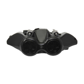 Accossato,108mm Monoblock radial brake caliper right. Black BRAKE CALIPERS Accossato