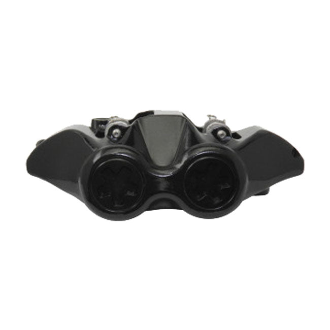 Accossato,108mm Monoblock radial brake caliper right. Black BRAKE CALIPERS Accossato