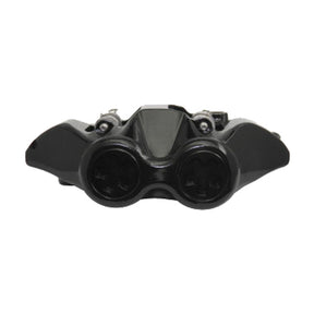 Accossato, 108mm monoblock radial brake caliper left. Black BRAKE CALIPERS Accossato