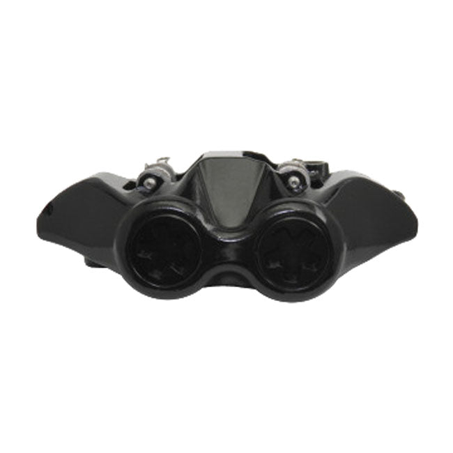 Accossato, 108mm monoblock radial brake caliper left. Black BRAKE CALIPERS Accossato