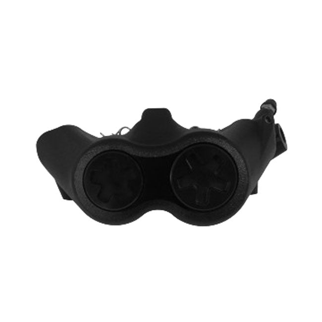 Accossato, 100mm Monoblock radial brake caliper left. Black BRAKE CALIPERS Accossato