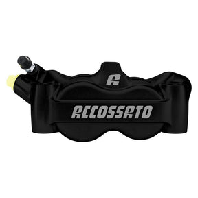 Accossato, 100mm Monoblock radial brake caliper left. Black BRAKE CALIPERS Accossato