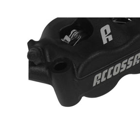 Accossato, 100mm Monoblock radial brake caliper left. Black BRAKE CALIPERS Accossato
