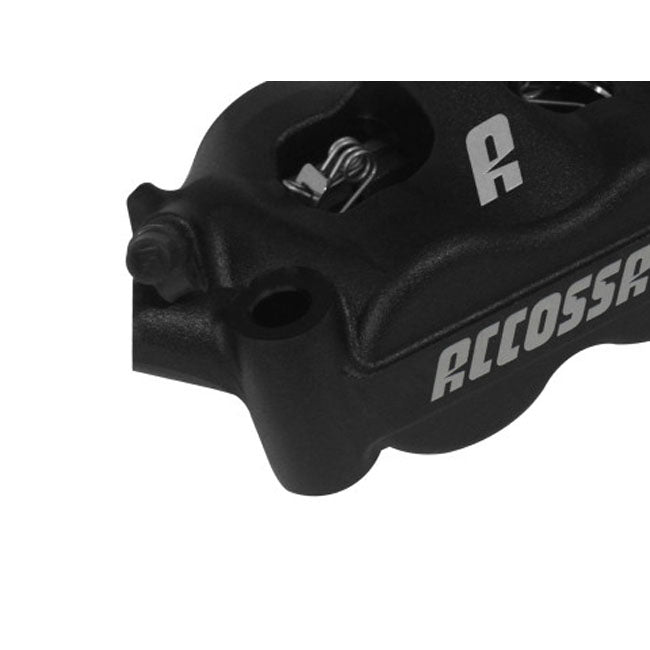 Accossato, 100mm Monoblock radial brake caliper left. Black BRAKE CALIPERS Accossato