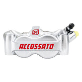 Accossato,100mm Monoblock radial brake caliper right. Silver BRAKE CALIPERS Accossato