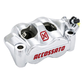 Accossato,100mm Monoblock radial brake caliper right. Silver BRAKE CALIPERS Accossato