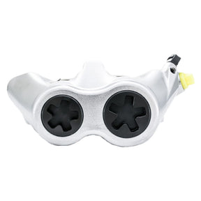 Accossato, 100mm Monoblock radial brake caliper left. Silver BRAKE CALIPERS Accossato