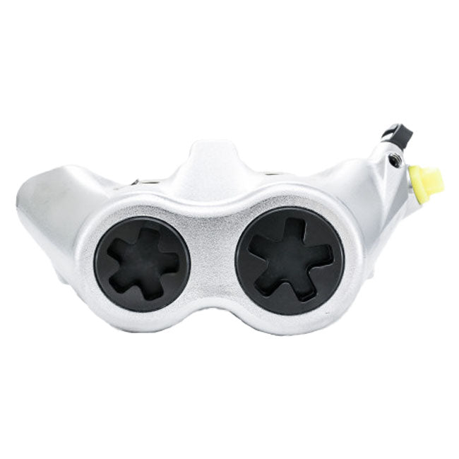 Accossato, 100mm Monoblock radial brake caliper left. Silver BRAKE CALIPERS Accossato