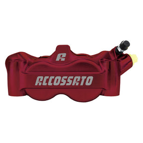 Accossato, 100mm Monoblock radial brake caliper right. Red BRAKE CALIPERS Accossato
