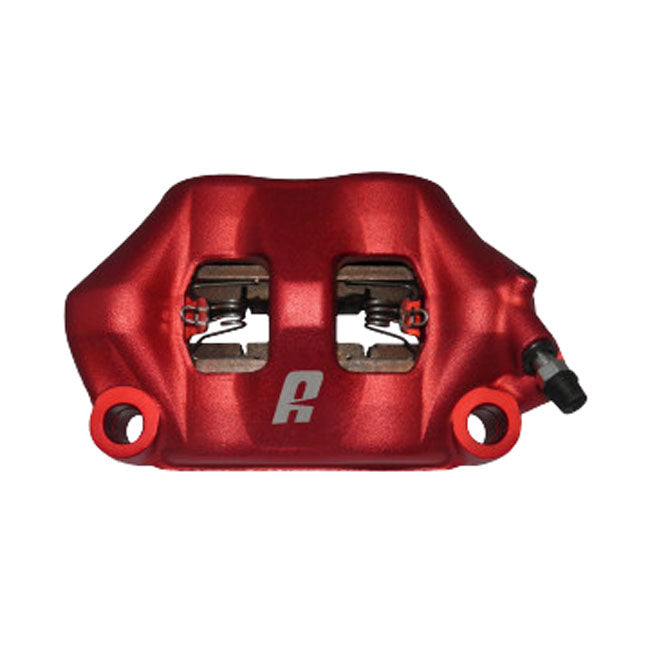 Accossato, 100mm Monoblock radial brake caliper right. Red BRAKE CALIPERS Accossato