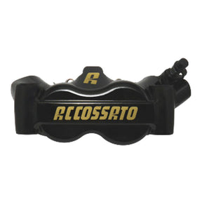 Accossato,100mm Monoblock radial brake caliper right. Black BRAKE CALIPERS Accossato