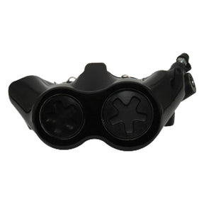 Accossato, 100mm Monoblock radial brake caliper left. Black BRAKE CALIPERS Accossato
