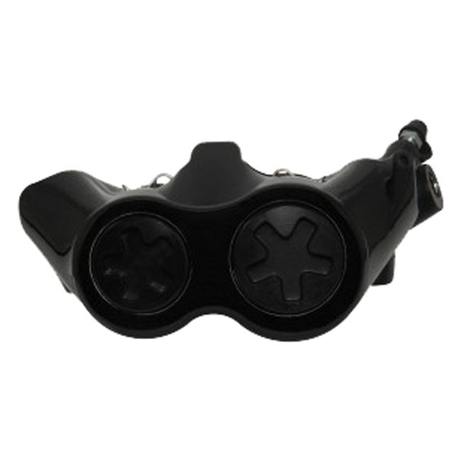 Accossato, 100mm Monoblock radial brake caliper left. Black BRAKE CALIPERS Accossato