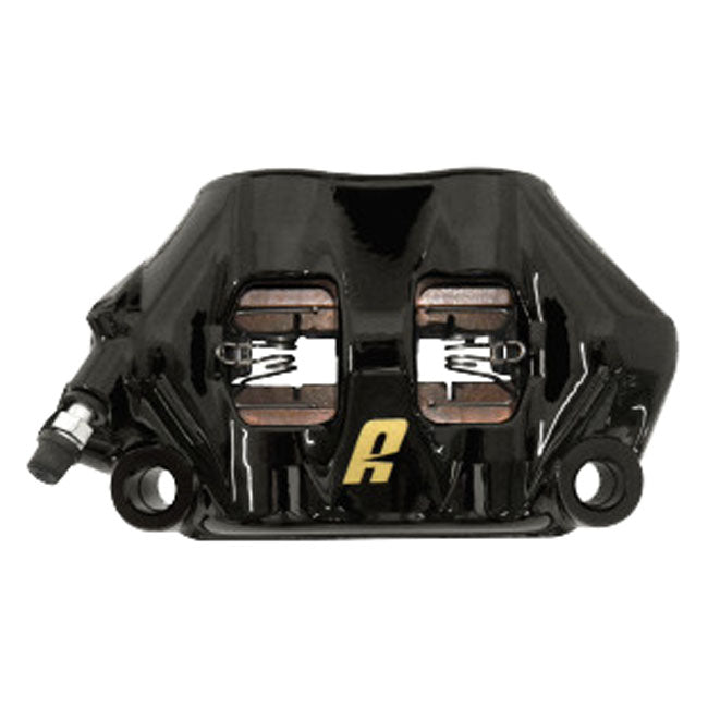 Accossato, 100mm Monoblock radial brake caliper left. Black BRAKE CALIPERS Accossato