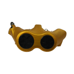 Accossato, 100mm Monoblock radial brake caliper right. Gold BRAKE CALIPERS Accossato
