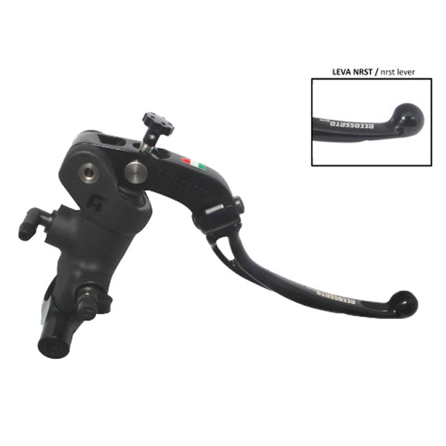 Accossato, radial brake master cyl. Short lever NRST. Black LEVERS BRAKE Accossato