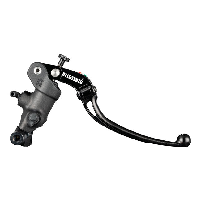 Accossato, radial brake master cyl. Long lever RST. Black LEVERS BRAKE Accossato