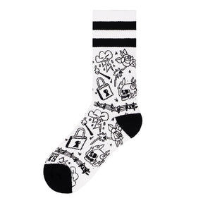 American Socks Burning Rage Mid High socks Socks American Socks